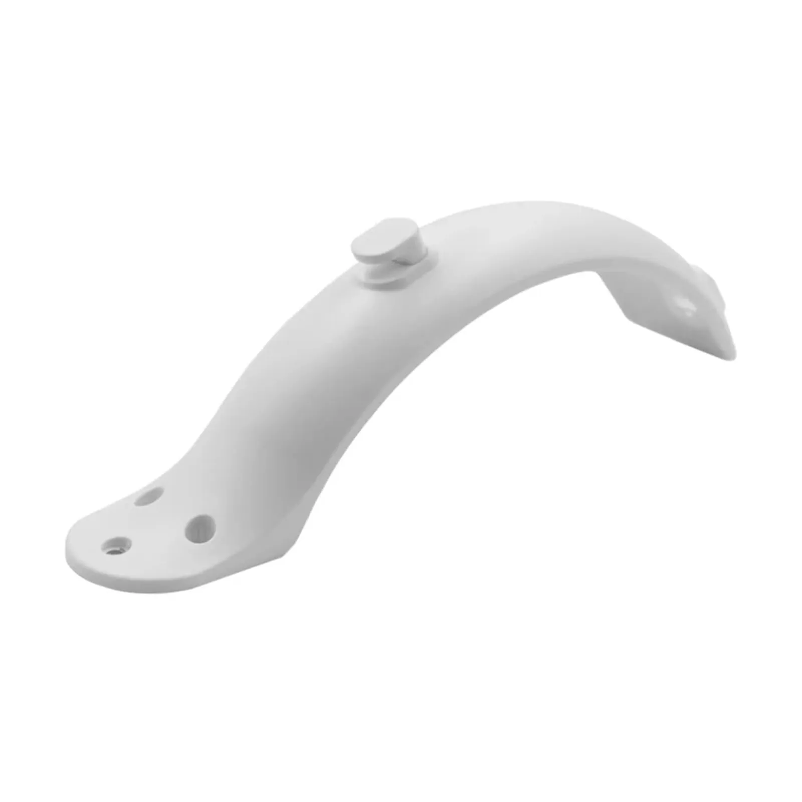 Upgraded White Ducktail Mudguard for Xiaomi M365 & Pro2 Scooters – Waterproof & Durable