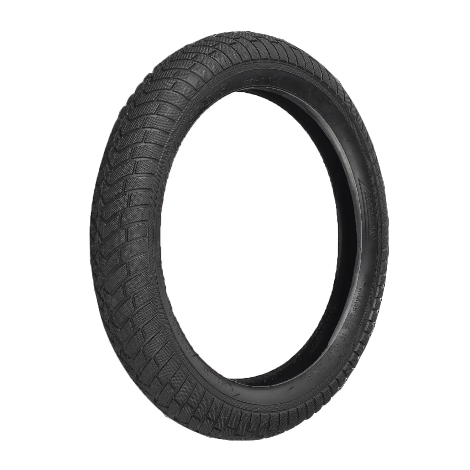 Urban-Ready AlveyTech 12-1/2'x2-1/4' Tire for Electric Bikes & Scooters with Street Tread