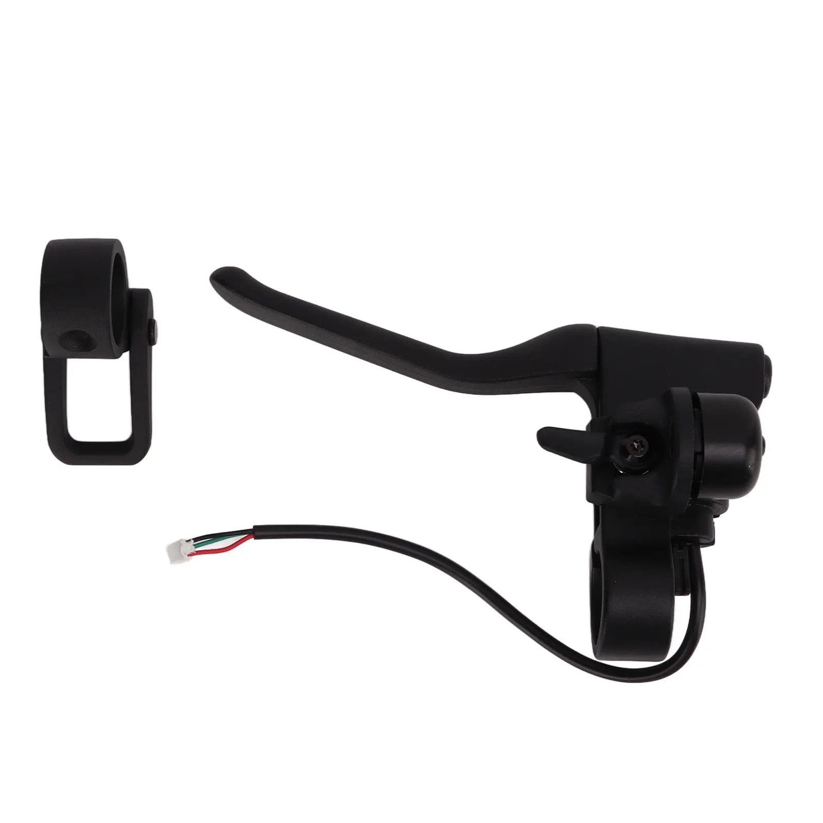 Uxsiya Aluminum Alloy Scooter Brake Lever with Integrated Bell and Stylish Folding Buckle