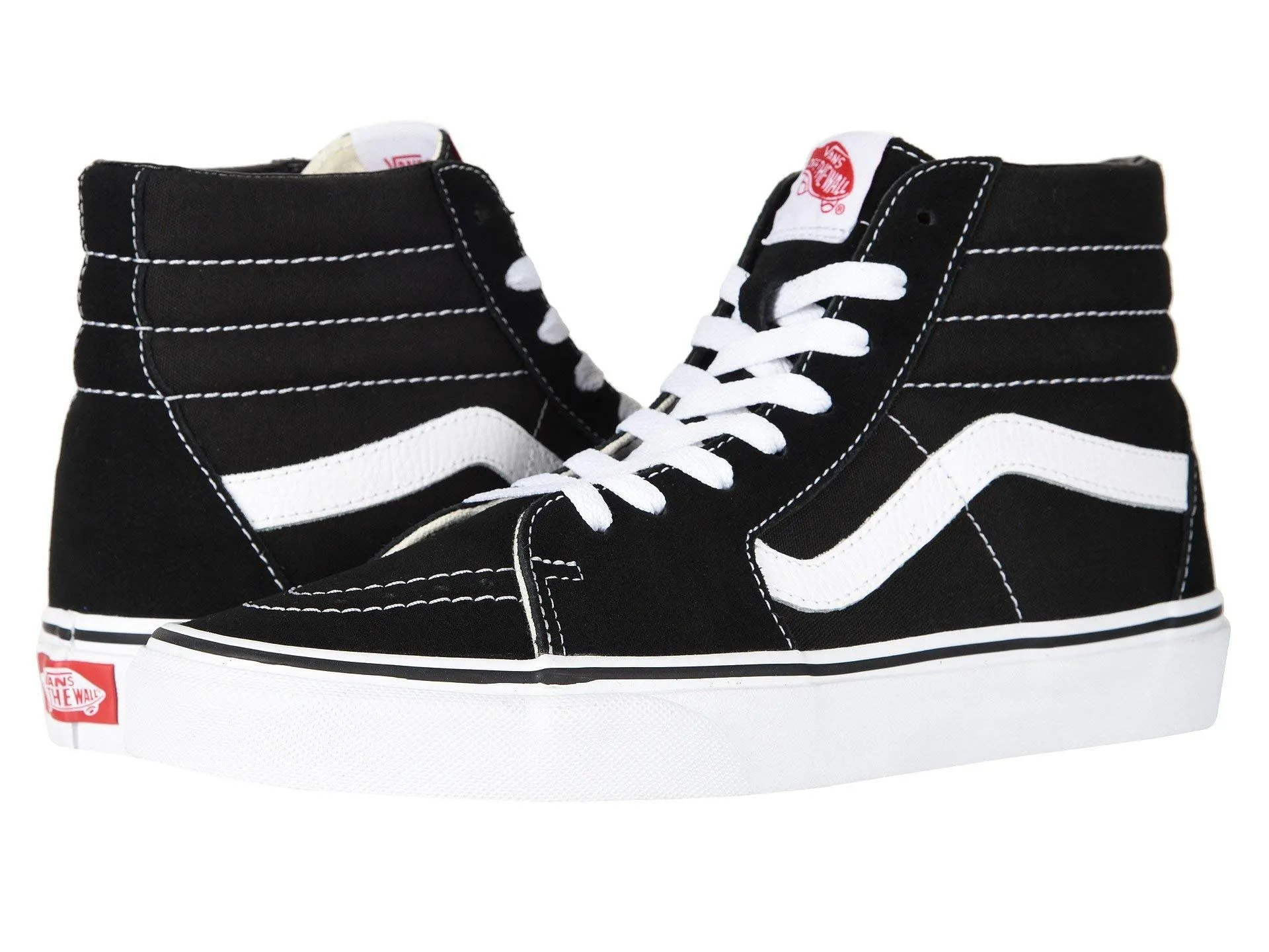 Vans Sk8-Hi Unisex Casual High-Top Skate Shoes in Black/White/Black – Stylish & Trendy