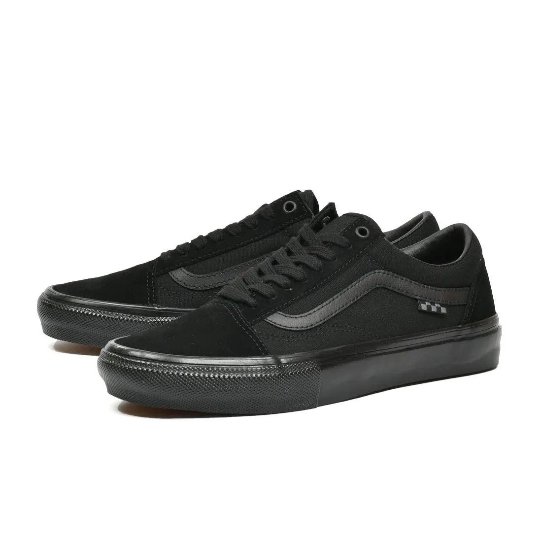 Vans Skate Old Skool Asher Shoes - Classic Slip-On, Double-Stitched, Low-Top, Waffle Outsole