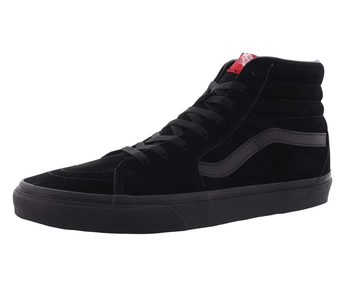 Vans U SK8-HI Black/Black Suede Size 11 Unisex Casual Sneakers