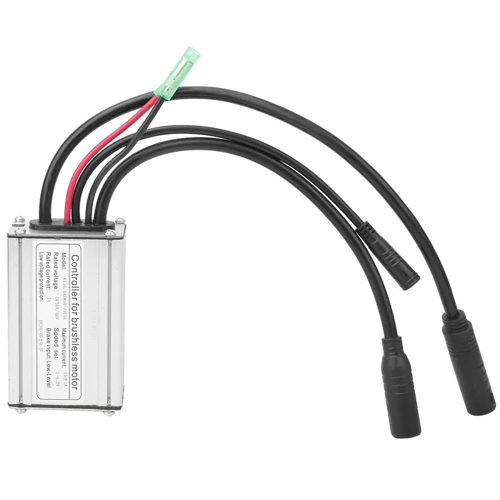 Waterproof Brushless Motor Controller for 36V/48V Electric Bikes & Scooters, Durable Design