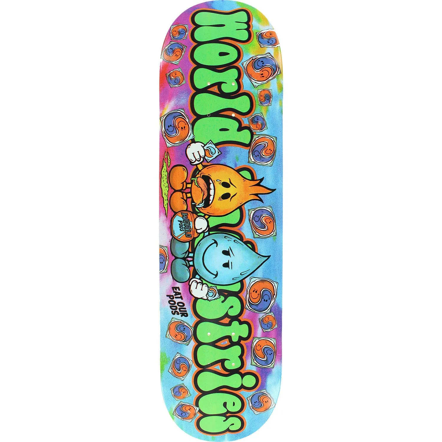 World Industries Skateboard Deck Pods 8.5' Wide, 7-Ply Canadian Maple Construction