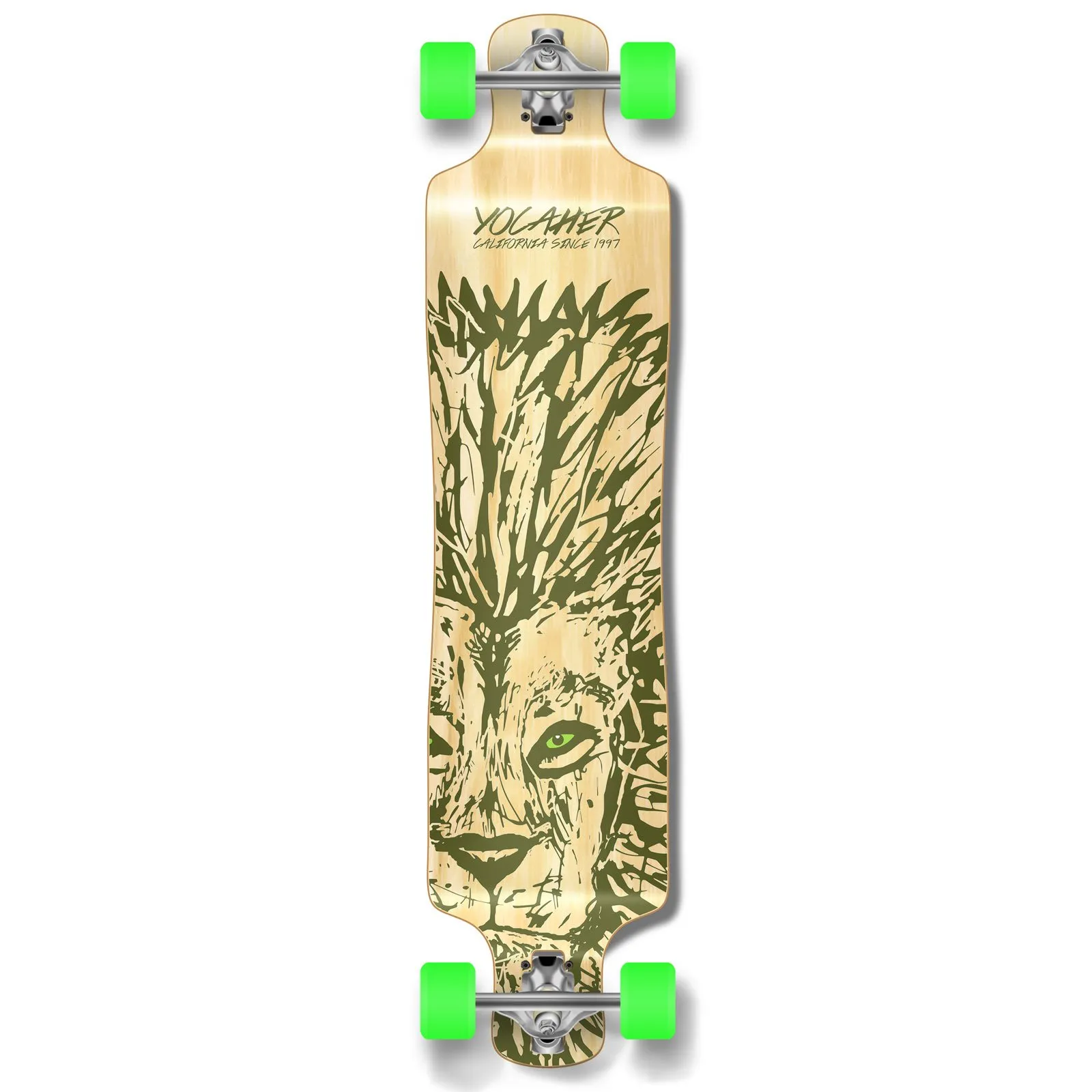 Yocaher Graphic Series Complete Lowrider Skateboard 9-Ply Maple 70mm Wheels & ABEC7 Bearings