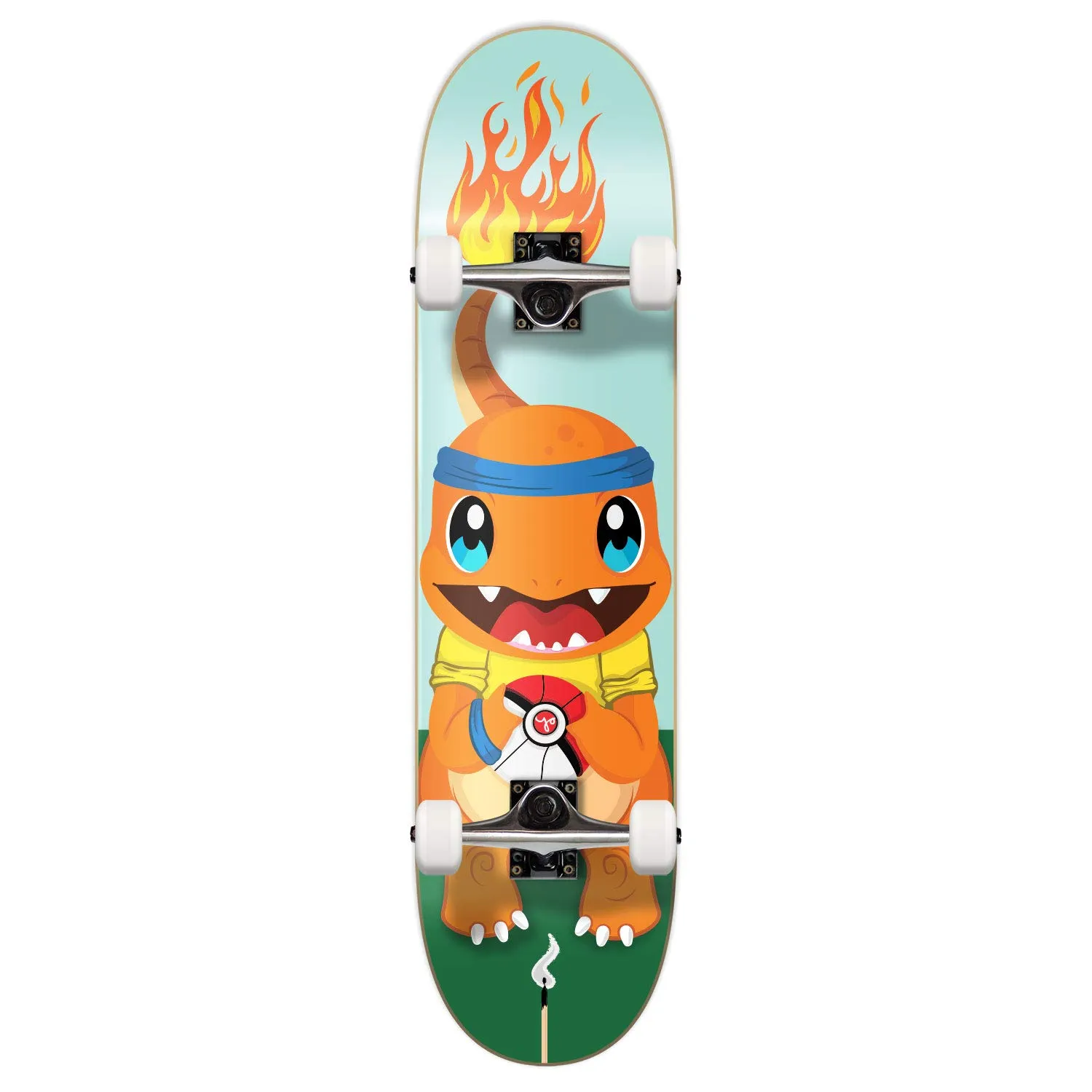 Yocaher Punked Complete Skateboards 7.75' & 8.25' Mini Cruiser - Pika, Candy, Chimp Series