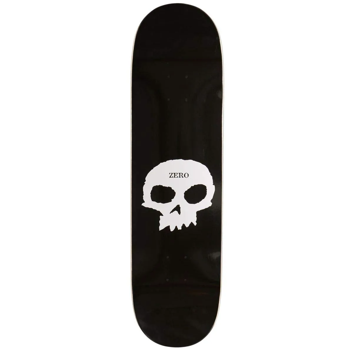 Zero Single Skull Skateboard Deck - 8.50' Classic Graphic by Zero Skateboards